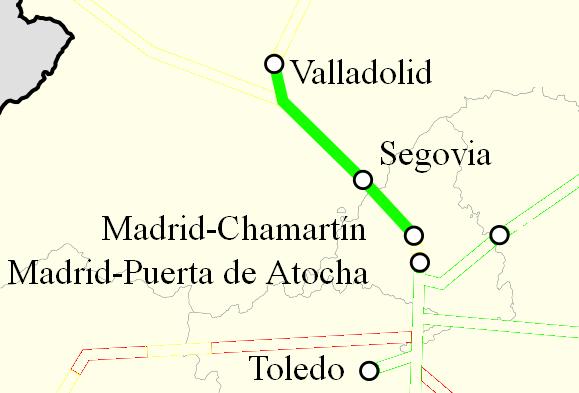 Ave Madrid Valladolid