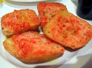 Viaja en Ave a Barcelona y no te prives del pan con tomate