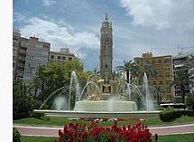 Plaza de los Luceros, Alicante, donde viajar en Ave muy barato