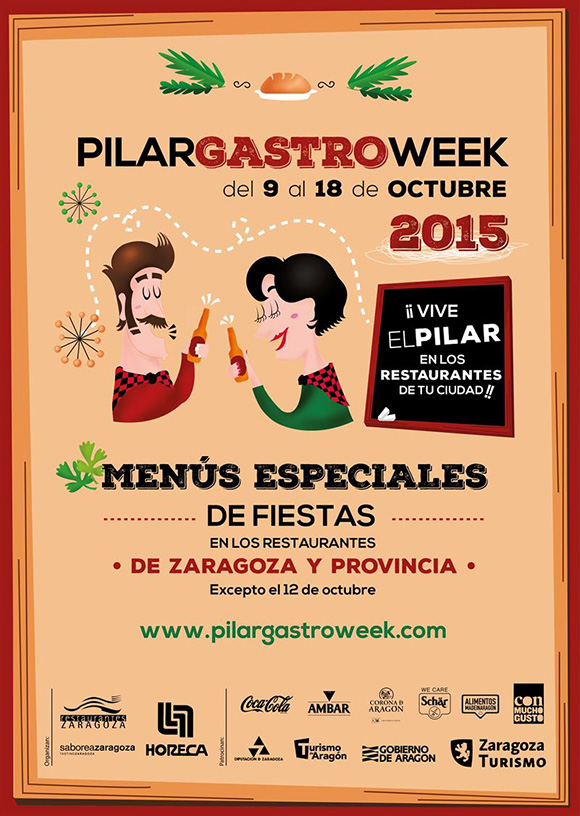 Disfruta de la PilarGastroWeek y las Fiestas del Pilar en Zaragoza