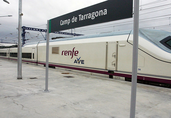 El AVE entre Zaragoza y Tarragona cumple 10 años